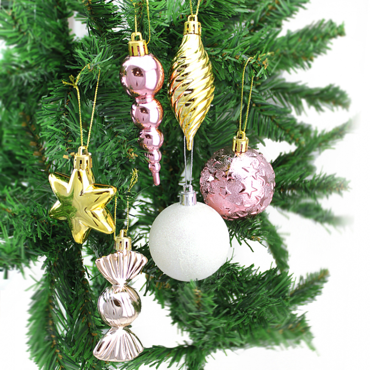 Набор елочных украшений "Россыпь" Разноцветный